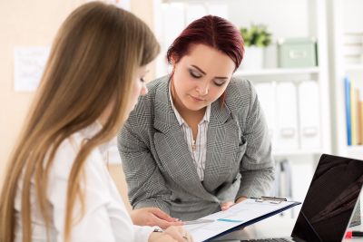 Two female auditors 