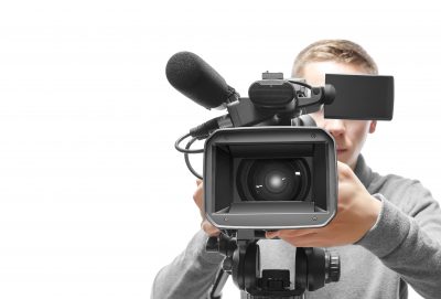 Man with a Video Camera