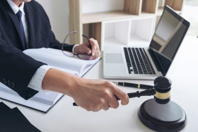 Man Banging Gavel